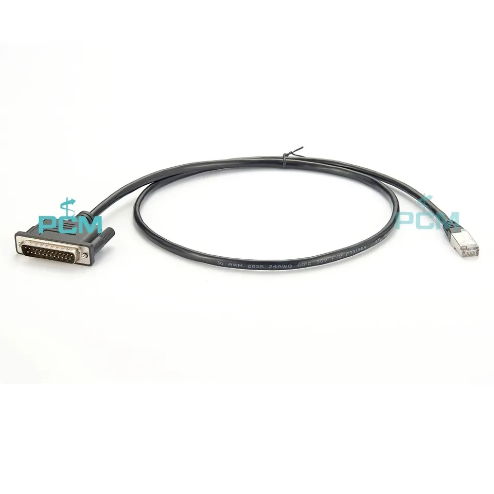 DB25 To RJ45 Cable With Screw