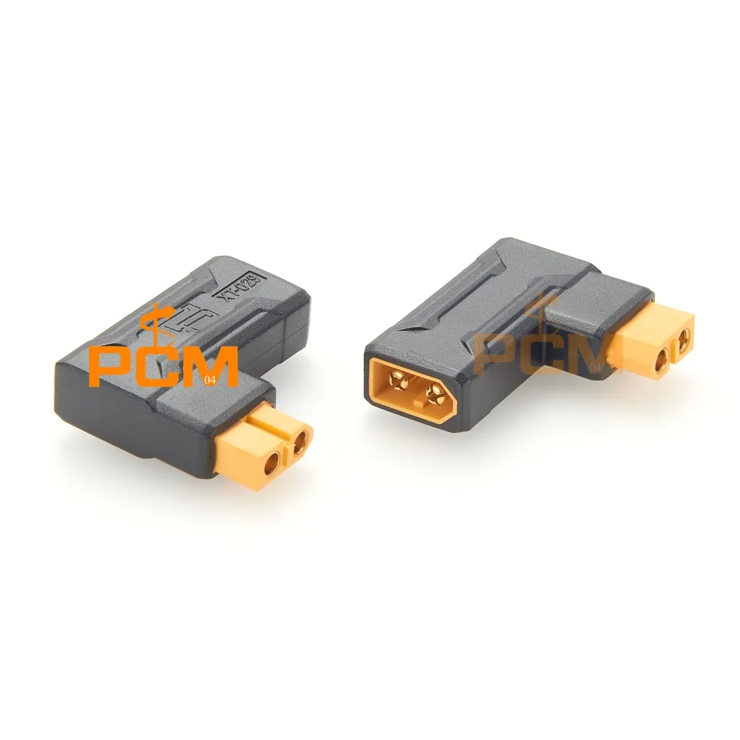 XT60 Male To Female Right Angle Connector
