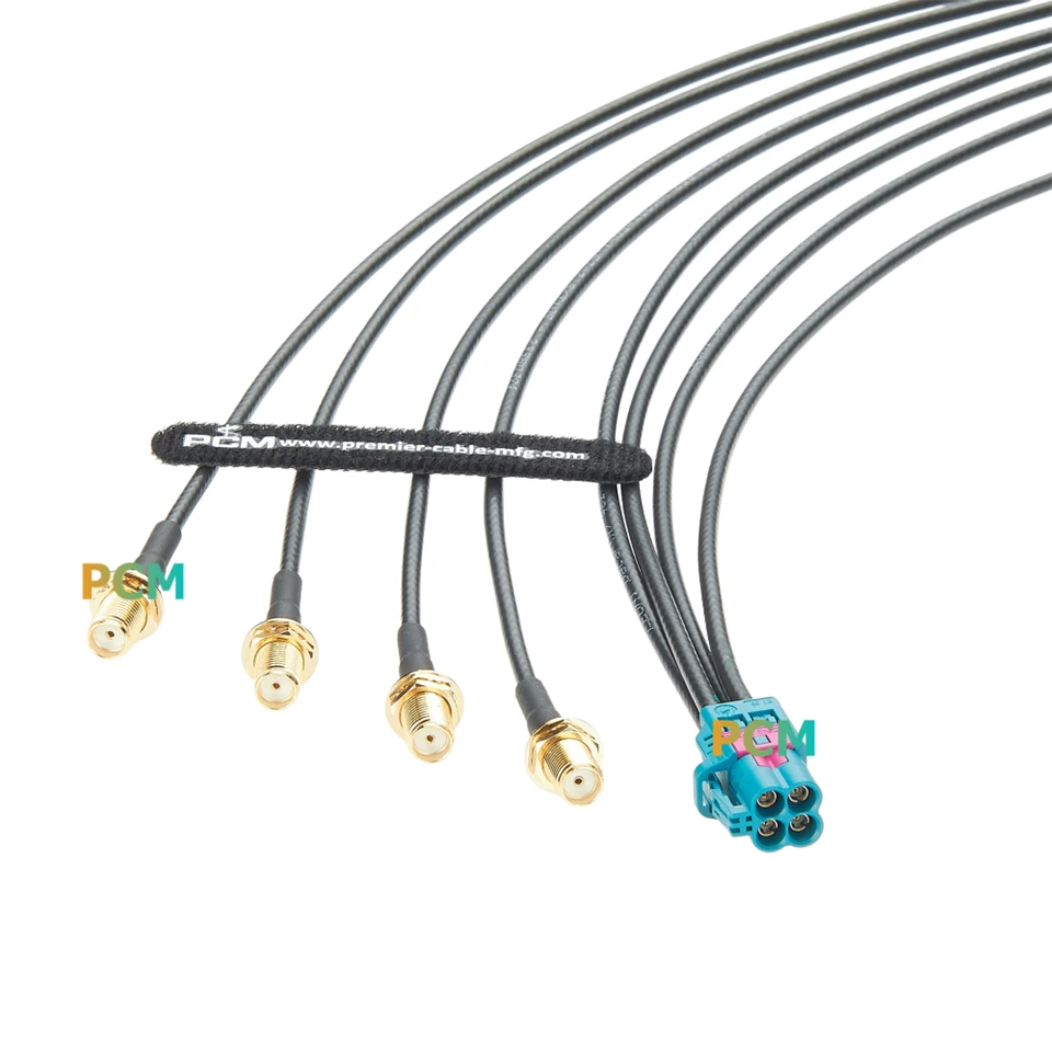 Rosenberger HFM Mini Fakra To SMA Cable factory