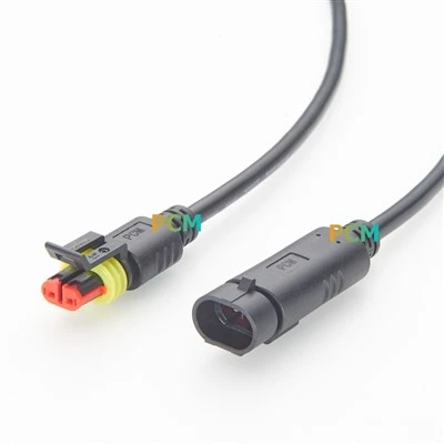 Cabo de extensão Tyco AMP Superseal de 2 vias
