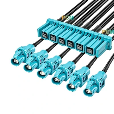Cabo breakout Ethernet automotivo MATEnet de 6 portas