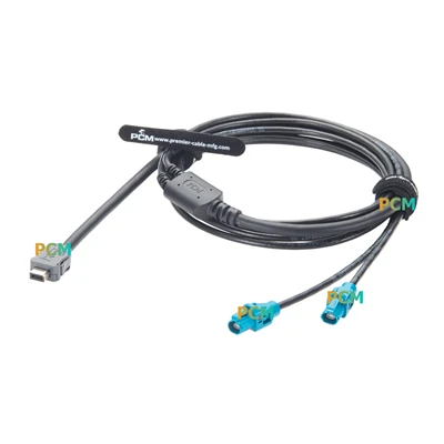 Cabo AEcable 2Y IX para H-MTD para Ethernet automotiva