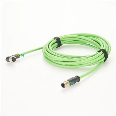 Ethernet Patch Cable M12 para RJ45 Profinet