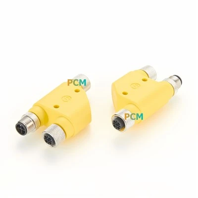 M12 S Código Adaptador Y Splitter