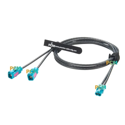 Rosenberger Dual Mini Fakra para cabo 2x Fakra